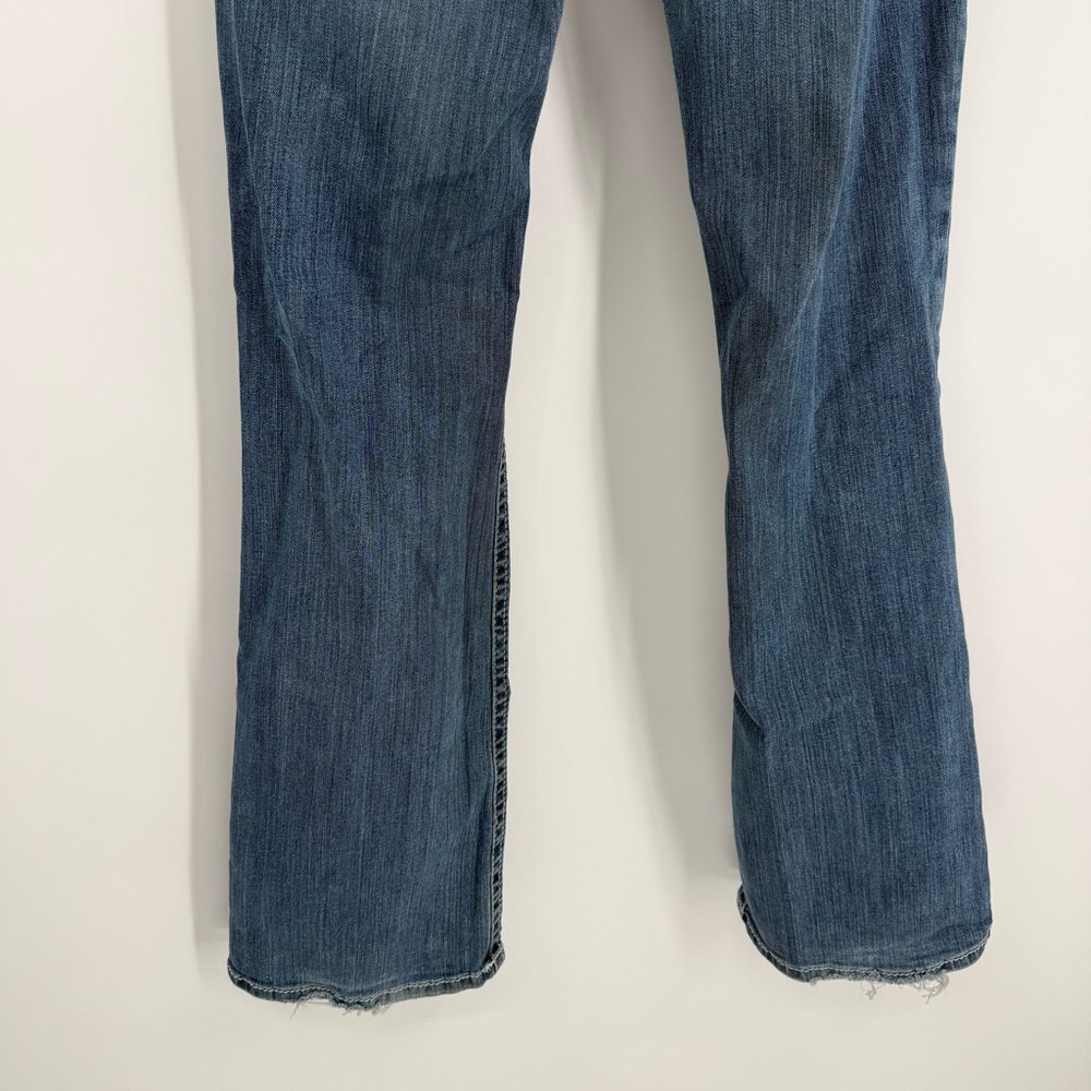 Women’s Dark Blue Flared Jeans - Unbranded - Picture 9 of 11